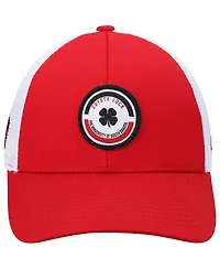 Men's Red, White South Dakota Coyotes Motto Trucker Snapback Hat