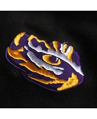 Women's Colosseum Black Lsu Tigers Arched Name Full-Zip Hoodie