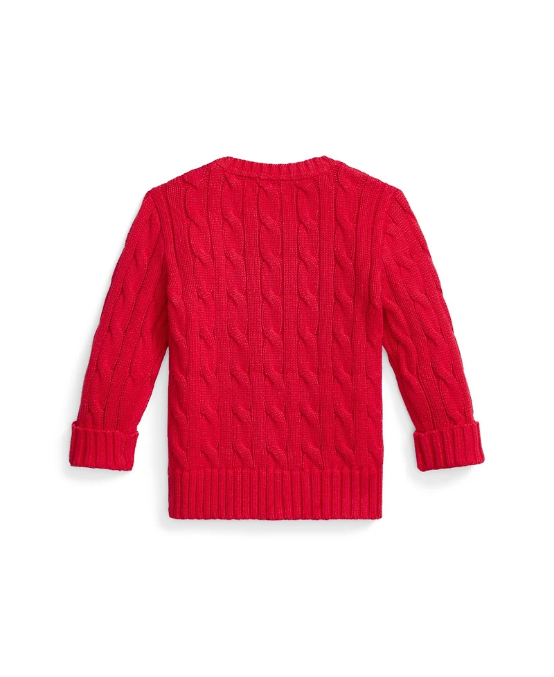 Polo Ralph Lauren Baby Boys Cable Knit Long Sleeves Sweater