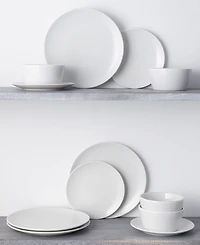 Colorscapes Swirl Coupe 12 Piece Dinnerware Set