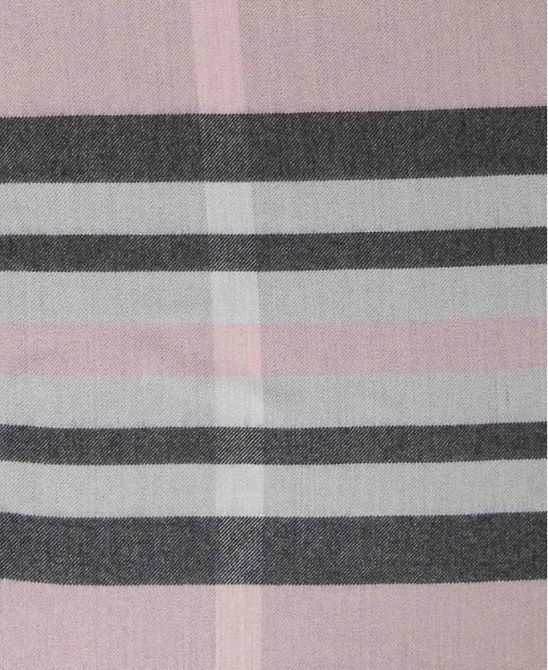 Fraas Women's Plaid Cape Sweater with Fringe-Trim