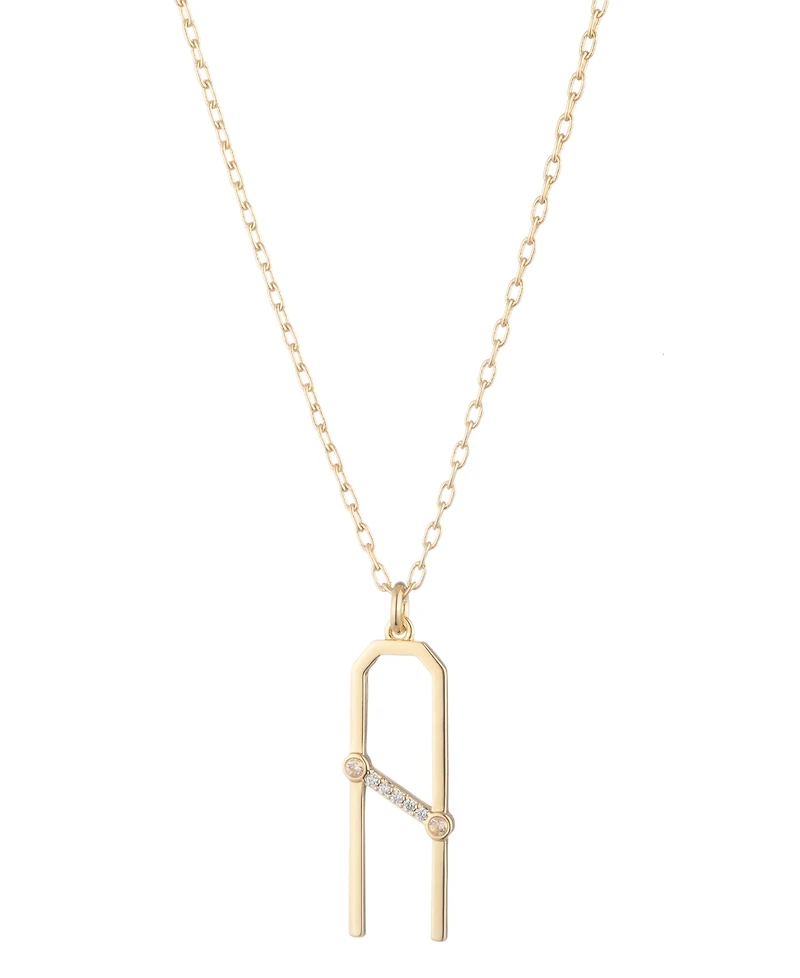 Bonheur Jewelry Ariella Letter A Necklace