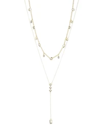 Bonheur Jewelry Josephine Multi Strand Lariat Necklace