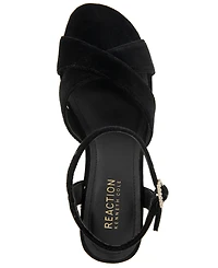 Kenneth Cole Reaction Women's Reeva Velvet Platform Dress Sandals
