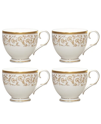 Noritake Summit Gold Set of 4 Cups, Service For 4