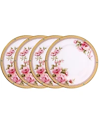 Noritake Hertford Set of 4 Bread Butter and Appetizer Plates, Service For 4