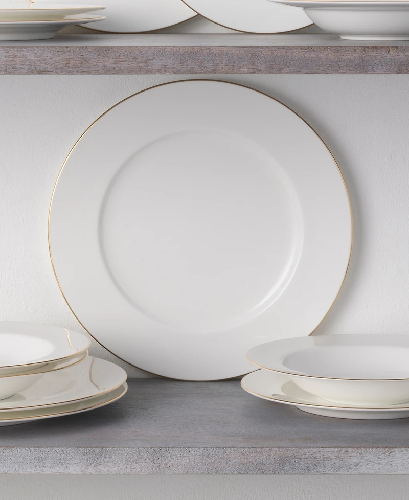 Noritake Accompanist Set of 4 Dinner Plates