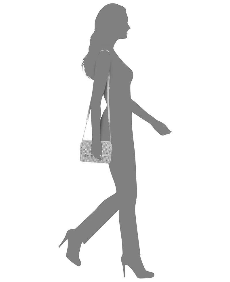 I.n.c. International Concepts Averry Mesh Crystal Crossbody, Exclusively at Macy's