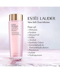 Soft Clean Infusion Hydrating Skin Essence Face Lotion Toner with Amino Acid + Waterlily, 13.5 fl oz.