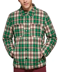 Bass Outdoor Men's Mission Field Sherpa Lined Shirt Jacket