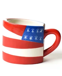 Happy Everything by Laura Johnson Flag Shaped Mug 16 oz