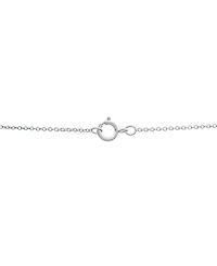 Garnet (2-1/3 ct. t.w.) & White Topaz (3/8 ct. t.w.) V-Shape 17" Statement Necklace in Sterling Silver (Also available in Amethyst, Peridot, Blue Topa
