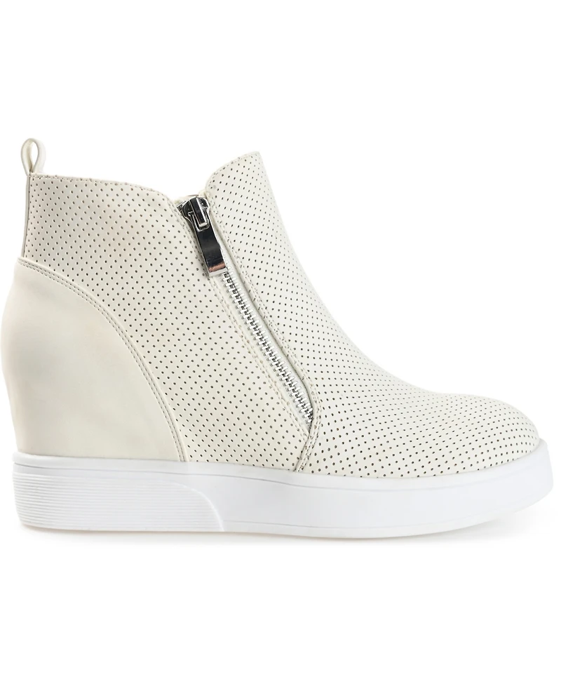 Journee Collection Women's Pennelope Wedge Sneakers