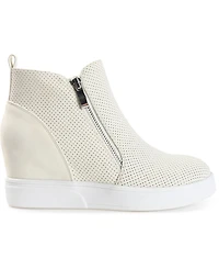 Journee Collection Women's Pennelope Wedge Sneakers