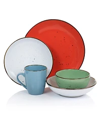 Elama Romina 20 Pc. Dinnerware Set, Service for 4