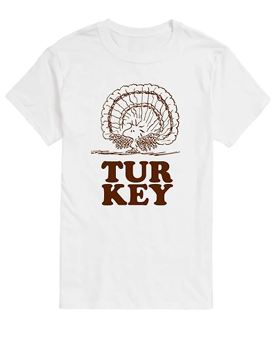 Airwaves Men's Short Sleeve Peanuts Turkey T-shirt