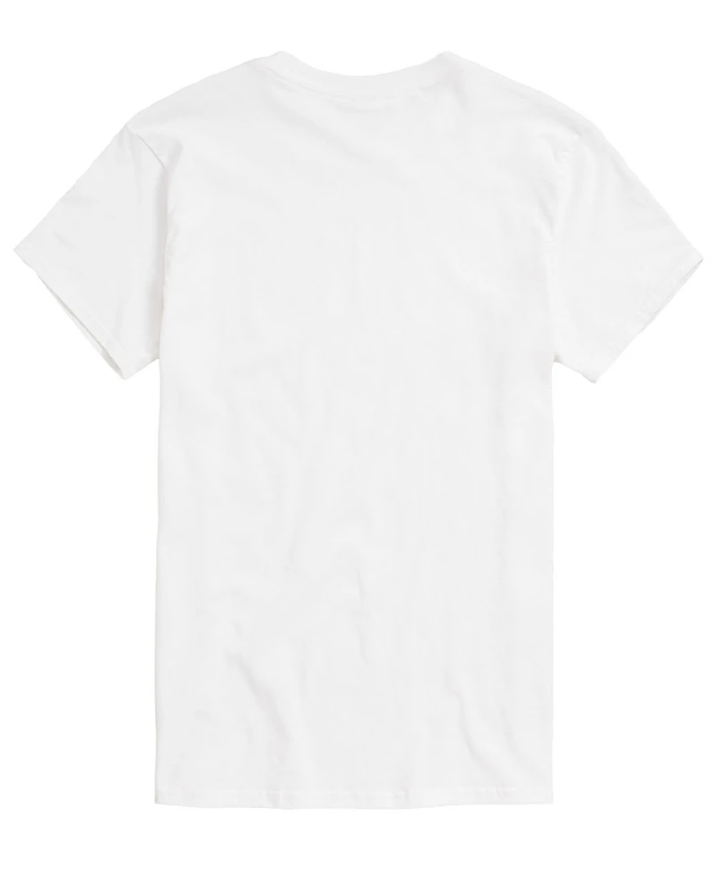 Airwaves Men's Short Sleeve Peanuts Snoopy Pilgrim T-shirt