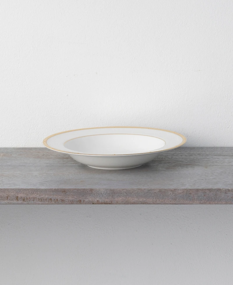 Noritake Rochelle Gold Set of 4 Soup Bowls, Service For 4
