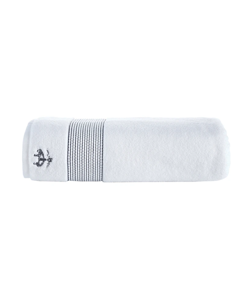 Brooks Brothers Rope Stripe Border Turkish Cotton Bath Sheet, 67" x