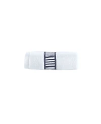 Brooks Brothers Fancy Border Turkish Cotton Washcloth, 12" x