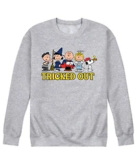 Airwaves Men's Peanuts Tricked Out Fleece T-shirt