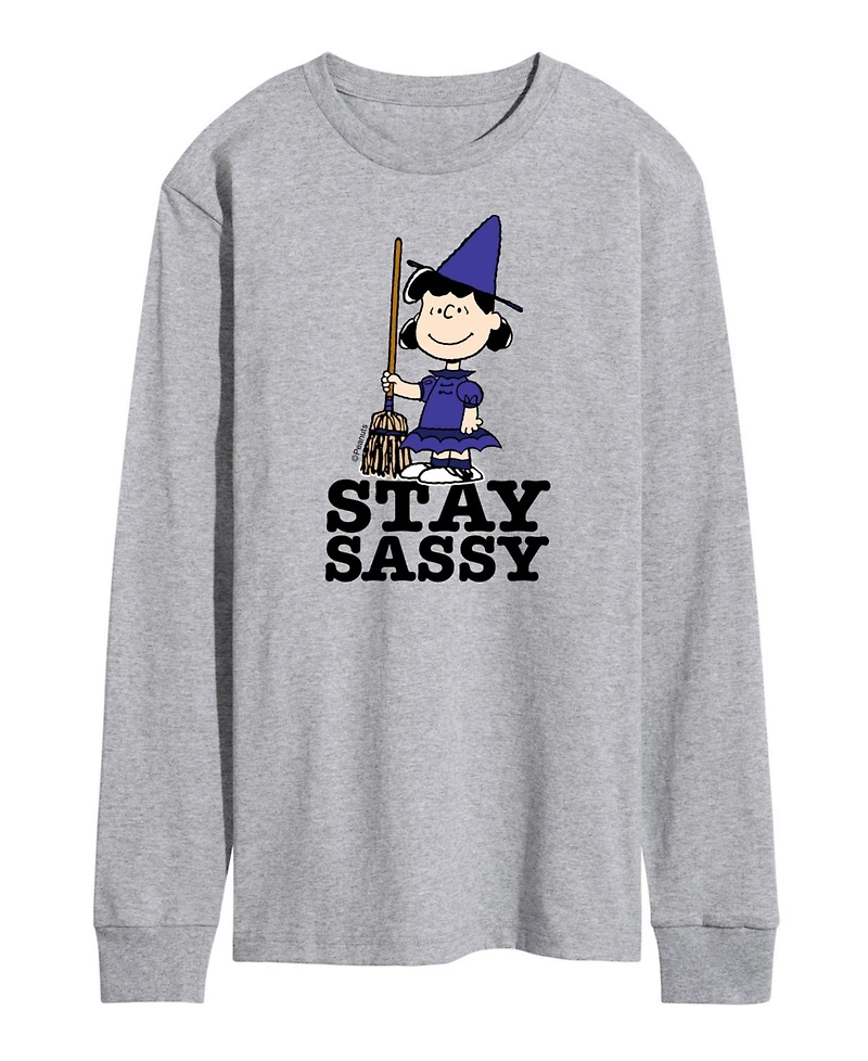 Airwaves Men's Peanuts Stay Sassy T-shirt