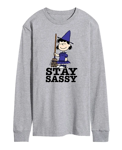 Airwaves Men's Peanuts Stay Sassy T-shirt