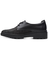 Clarks Women's Calla Ruby Lace-Up Flats