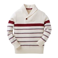 Hope & Henry Baby Boys Shawl Collar Sweater