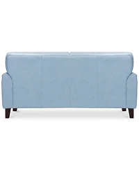 Closeout! Ashlinn 81" Tufted Pastel Leather Sofa, Created for Macy's