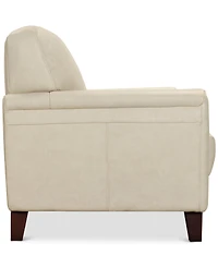 Closeout! Ashlinn 81" Tufted Pastel Leather Sofa, Created for Macy's