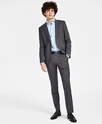 Hugo by Boss Men's Slim Fit Solid Dress Shirt