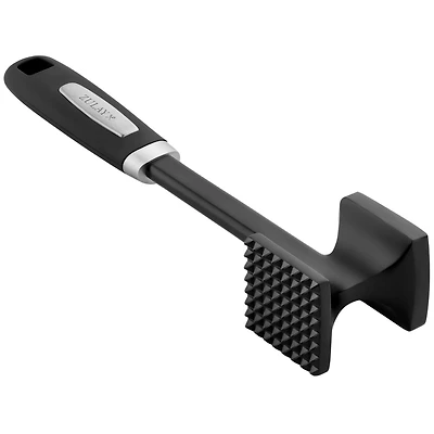 Metal Meat Tenderizer Hammer - Dual-Sided Meat Mallet Tenderizer With Comfort-Grip Handle