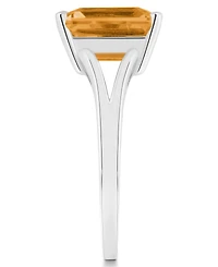 Macy's Women's Citrine (3-1/6 ct.t.w.) Ring Sterling Silver