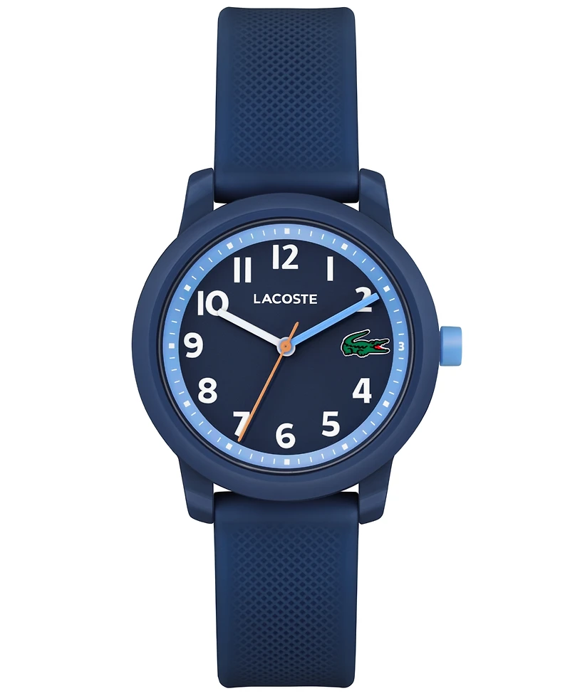 Lacoste Kids L.12.12 Light Navy Silicone Strap Watch 32mm