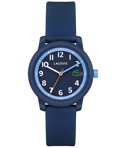 Lacoste Kids L.12.12 Light Navy Silicone Strap Watch 32mm