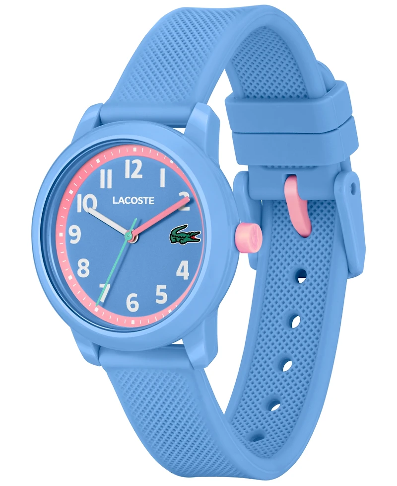 Lacoste Kids L.12.12 Light Blue Silicone Strap Watch 32mm