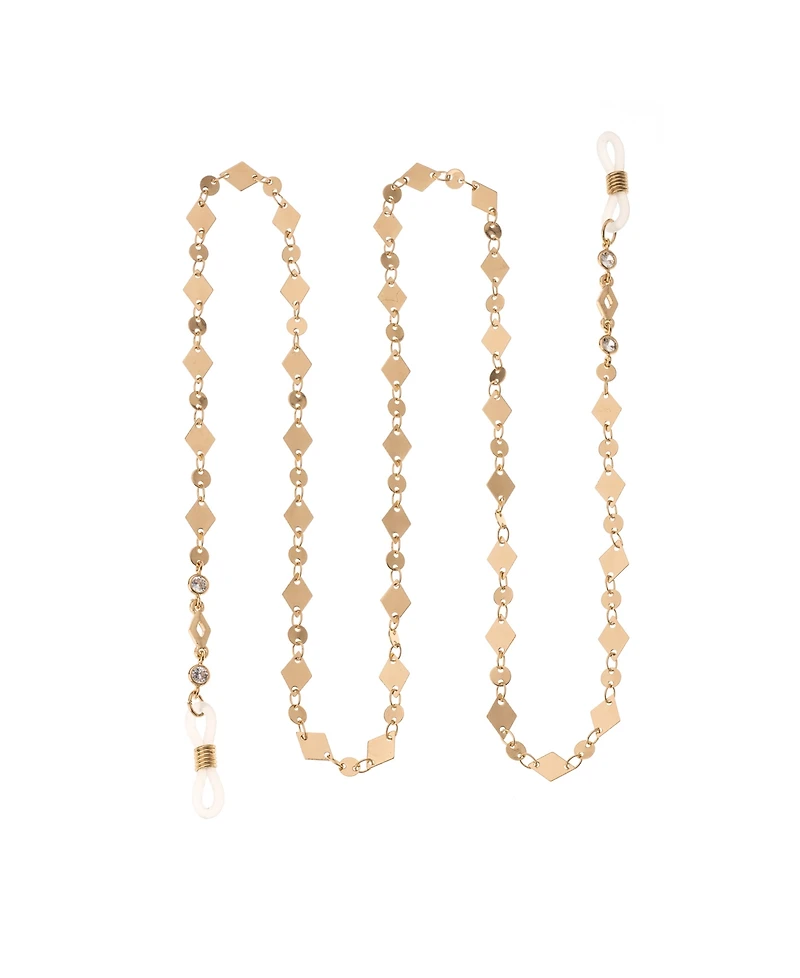 Ettika Women's 18k Gold Plated Real Aces Glasses Chain