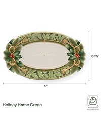 Fitz and Floyd Holiday Home Large Platter