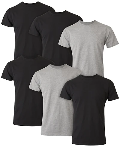 Hanes Men's 6-Pack Ultimate Crewneck Undershirts