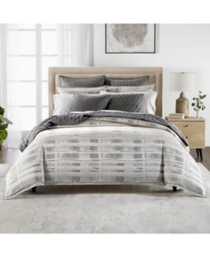 Hotel Collection Broken Stripe Duvet Cover Sets Exclusively At Macys