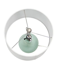 Lalia Home Droplet Table Lamp with Fabric Shade