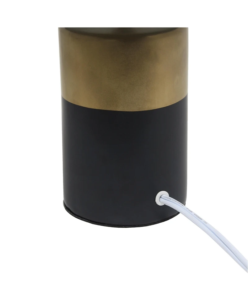 Simple Designs Two Toned Basics Table Lamp