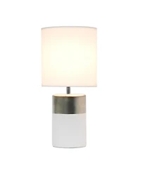 Simple Designs Two Toned Basics Table Lamp