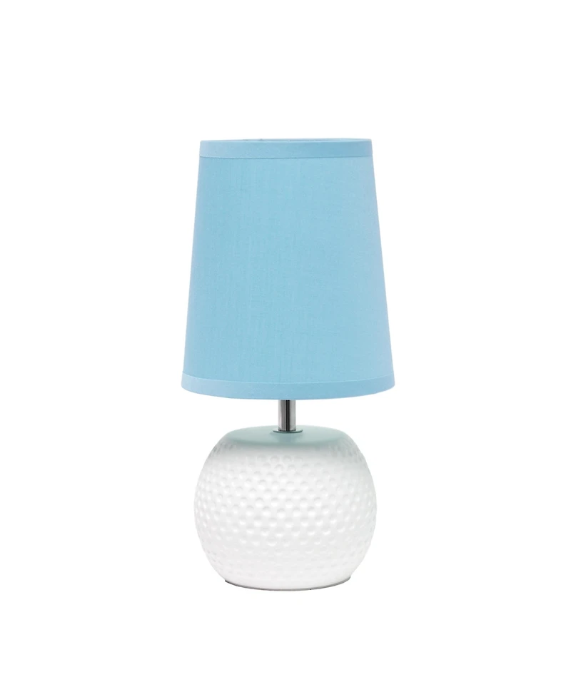 Simple Designs Studded Texture Table Lamp