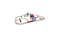 Simba Toys Eichhorn Large Wooden Train Play Set, 58 Piece