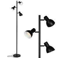 Ethan 65.5" Led Tree Floor Lamp with Adjustable Rotating Heads