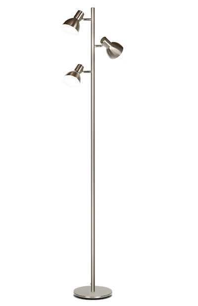 Ethan 65.5" Led Tree Floor Lamp with Adjustable Rotating Heads