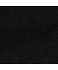 Men's Mitchell & Ness Black Chicago Bulls French Terry Tonal Fleece Shorts