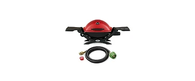 Weber Q 1200 Liquid Propane Gas Grill Red Starter